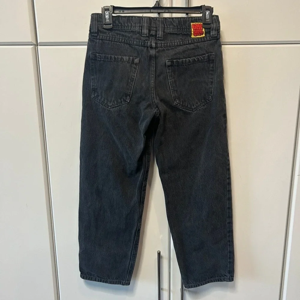 Empyre Loose Fit Skate Jeans Black Denim Boys Size 25 Streetwear Baggy Pants